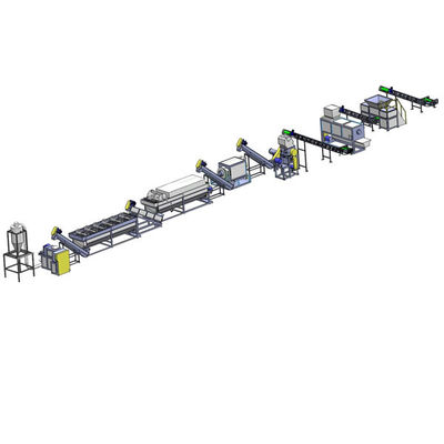 Beli Mesin daur ulang film PP PE limbah Mesin cuci film 1000kg/jam online manufacture
