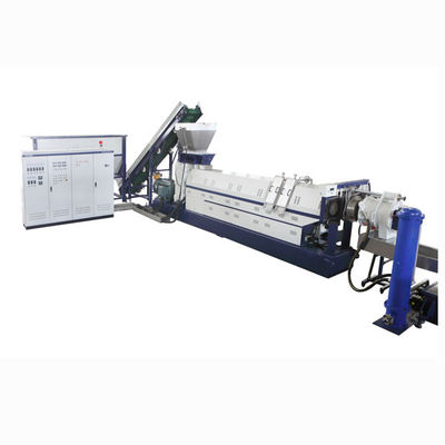 Beli Mesin Daur Ulang Pelletizing Plastik Satu Tahap 500kg/Hr Extruder Sekrup Tunggal Tipe SJ online manufacture