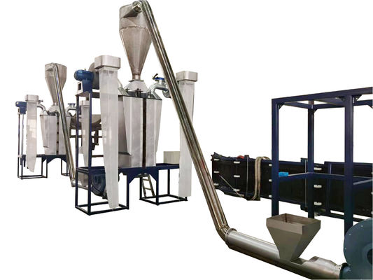 Beli Zigzag Label Paper Remover Single Screw Pet Botol Daur Ulang Line Otomatis online manufacture
