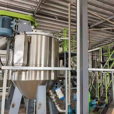 Mesin daur ulang cuci plastik HDPE 50Hz Mesin cuci botol 380V