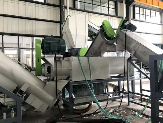 2000kg/Hr Pe Film Plastik Washing Mesin Daur Ulang Disesuaikan