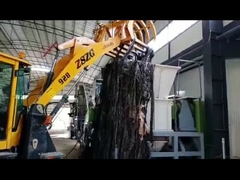 Mesin daur ulang plastik dengan pengeringan penghancur