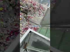 500-3000kg/H Mesin Cuci Botol Susu Mesin Pengeringan Sentrifugal Sampah Botol Plastik Daur Ulang