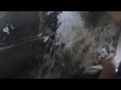 Mesin mengangkat film untuk mesin cuci plastik