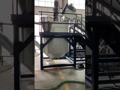 Sistem pencucian panas serpihan PET